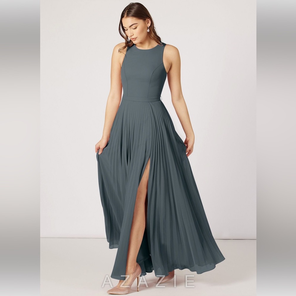 AZAZIE LINDIE dress in Pewter